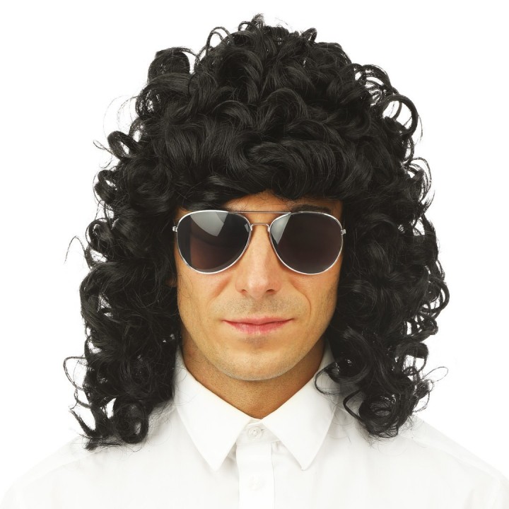 Perruque Roi de la Pop noire – Accessoire déguisement