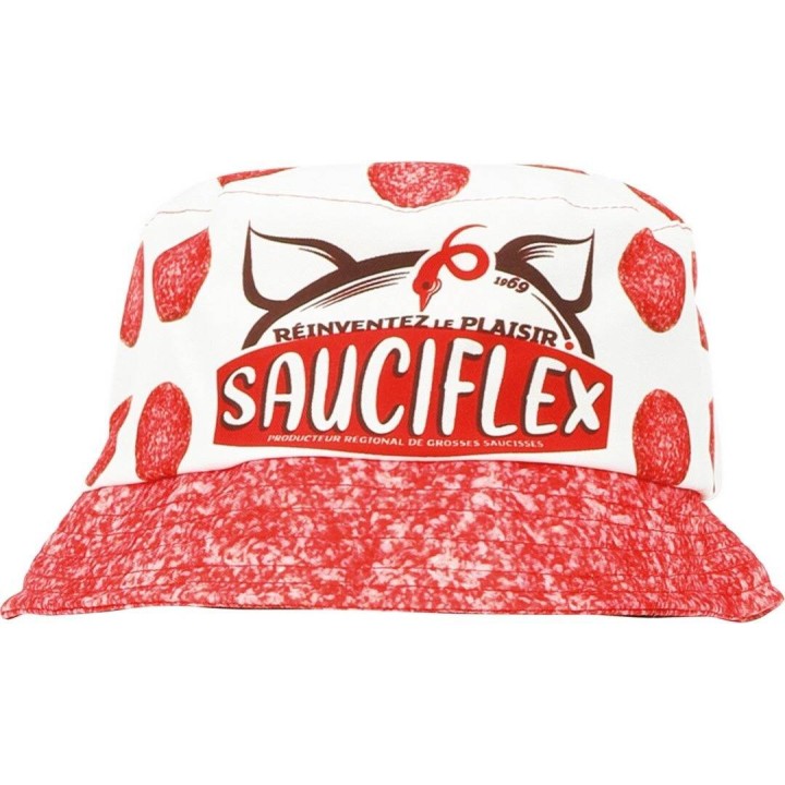 Bob apéro rouge "sauciflex" – Accessoire humour