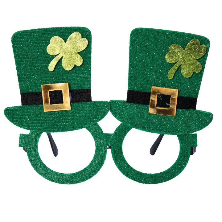 Lunettes Saint-Patrick chapeaux – Accessoire fête