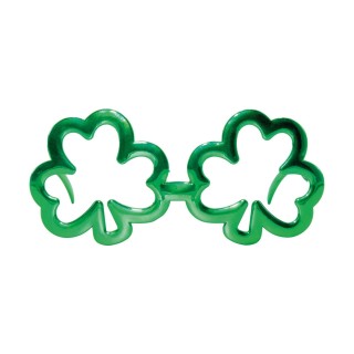 Lunettes Saint-Patrick trèfles – Accessoire fête