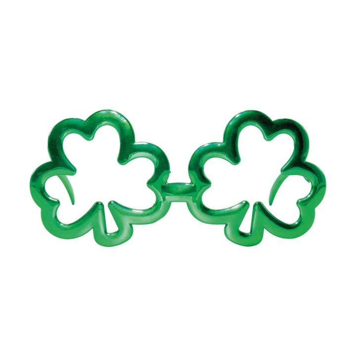 Lunettes Saint-Patrick trèfles – Accessoire fête