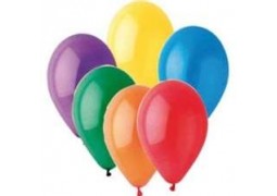 Ballon multicolore 30 cm x 100