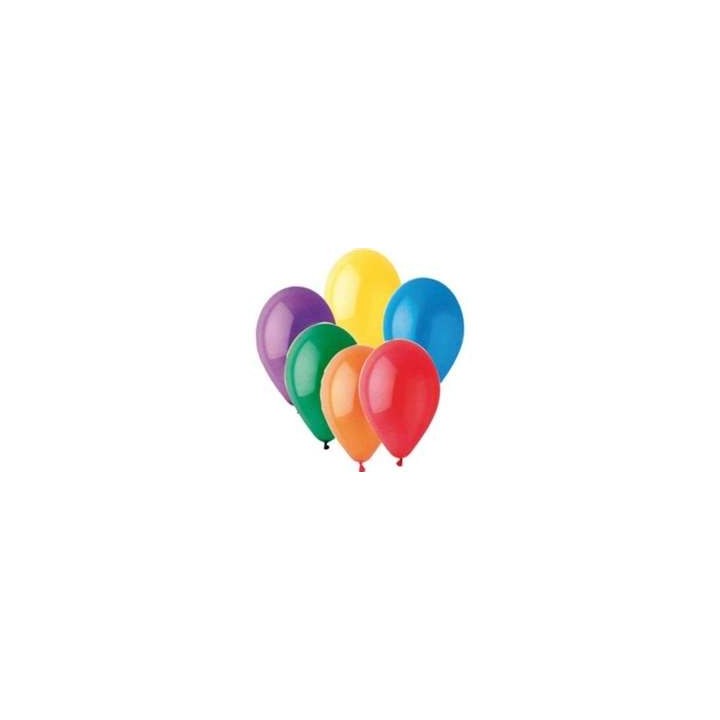 Ballon multicolore 30 cm x 100
