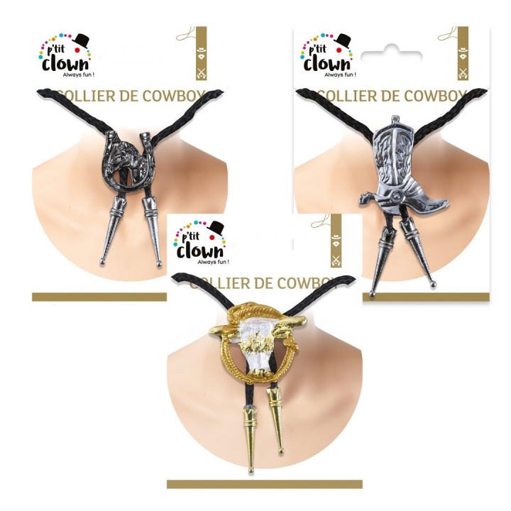 Collier de cowboy – Accessoire déguisement western