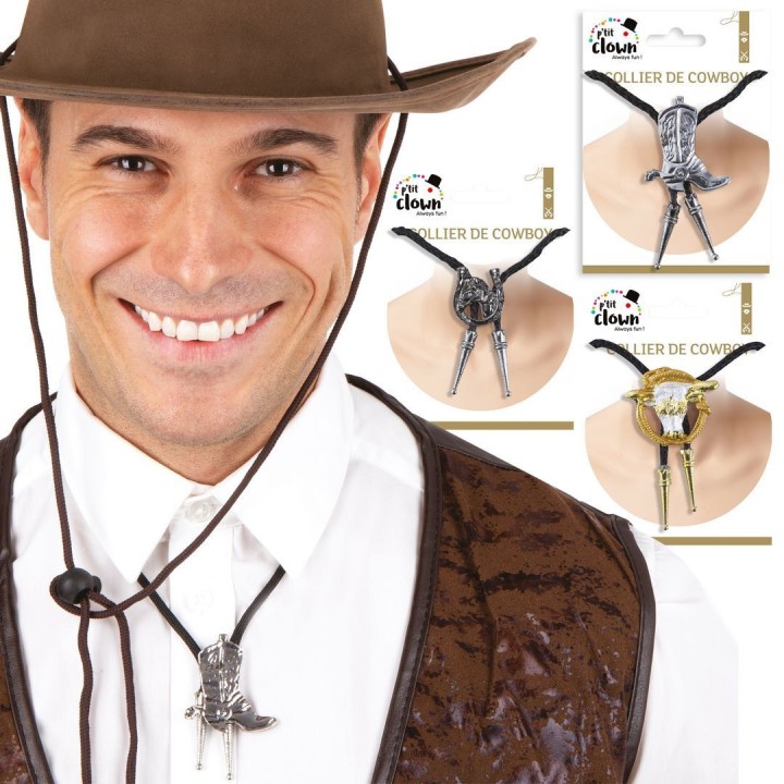 Collier de cowboy – Accessoire déguisement western