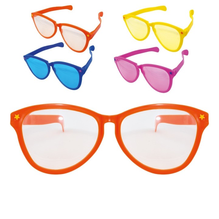 Lunettes plastique géantes – Accessoires déguisement