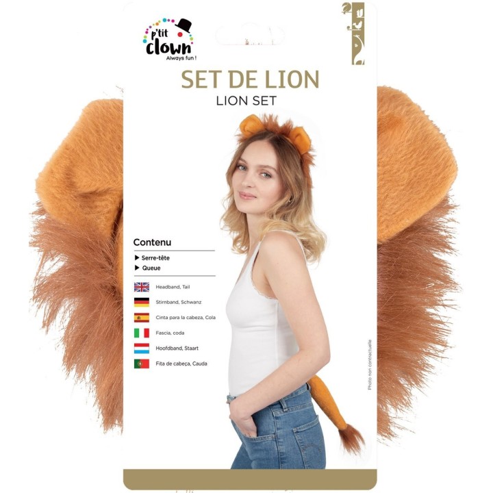 Set lion - Accessoires déguisement