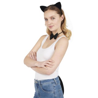 Set chat noir - Accessoires déguisement