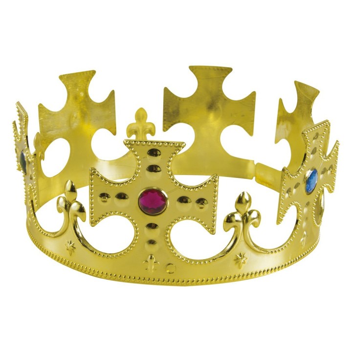 Couronne de roi or - Accessoire déguisement