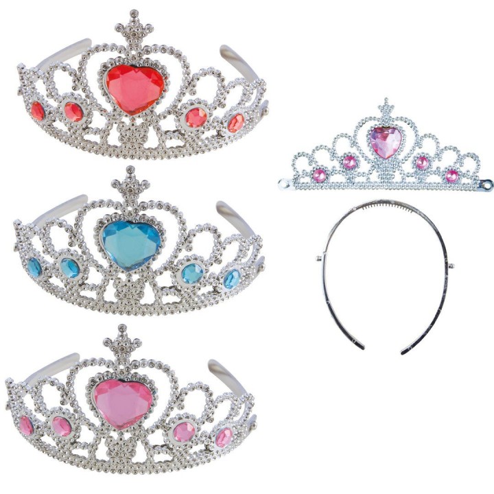 Diadème argent - Accessoire déguisement