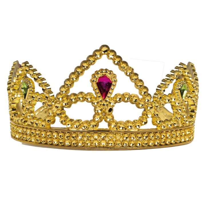 Diadème or - Accessoire déguisement