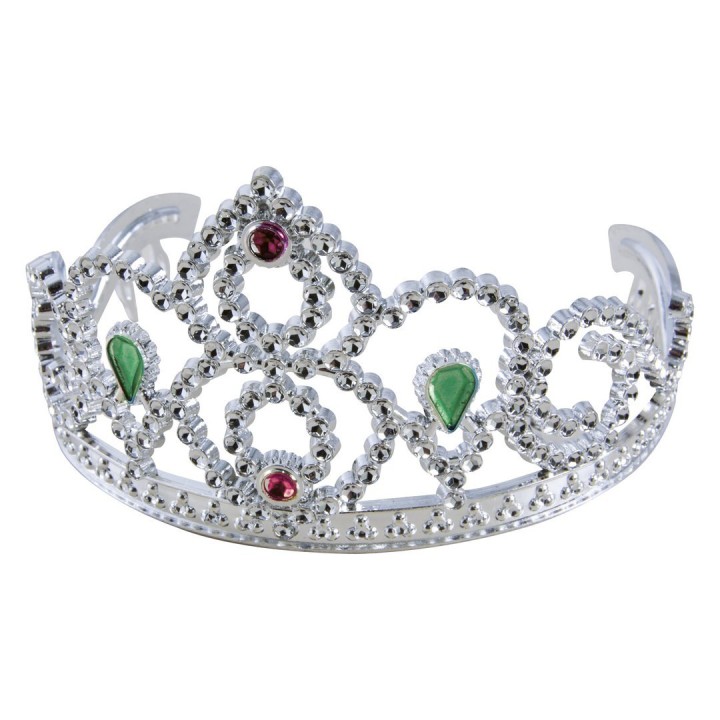 Diadème rigide argent - Accessoire déguisement