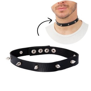 Collier punk - Accessoire déguisement