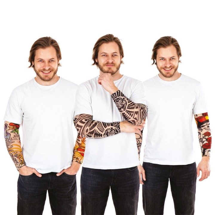 Manches faux tatouages - Accessoire costume