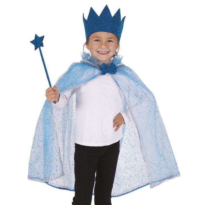 Set enfant princesse bleue- Accessoires déguisement