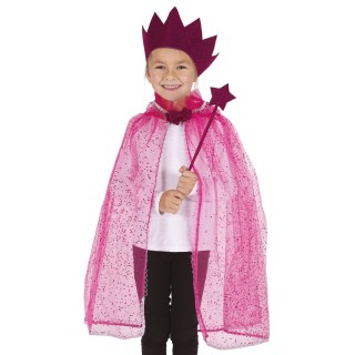 Set enfant princesse rose- Accessoires déguisement
