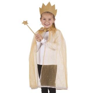 Set enfant princesse or- Accessoires déguisement