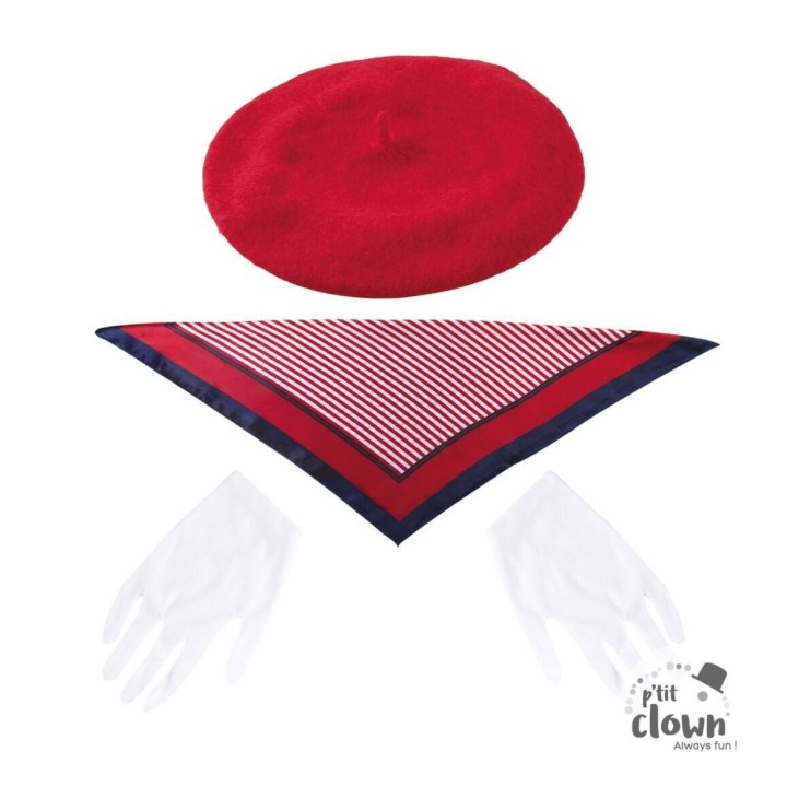 Set enfant parisienne - Accessoires déguisement