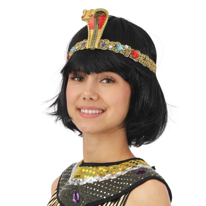 Bandeau égyptien or serpent - Accessoire déguisement