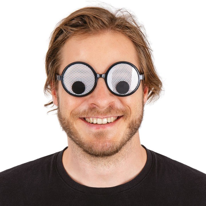 Lunettes gros yeux mobiles – Accessoire déguisement