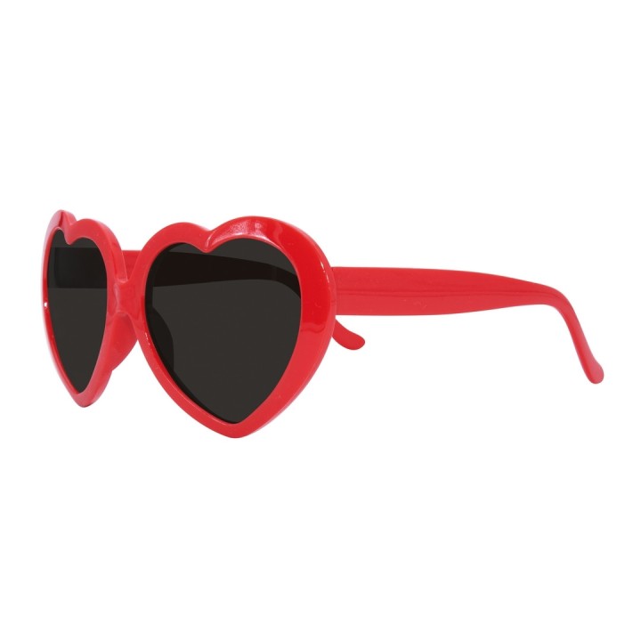 Lunettes cœurs rouges - Accessoires