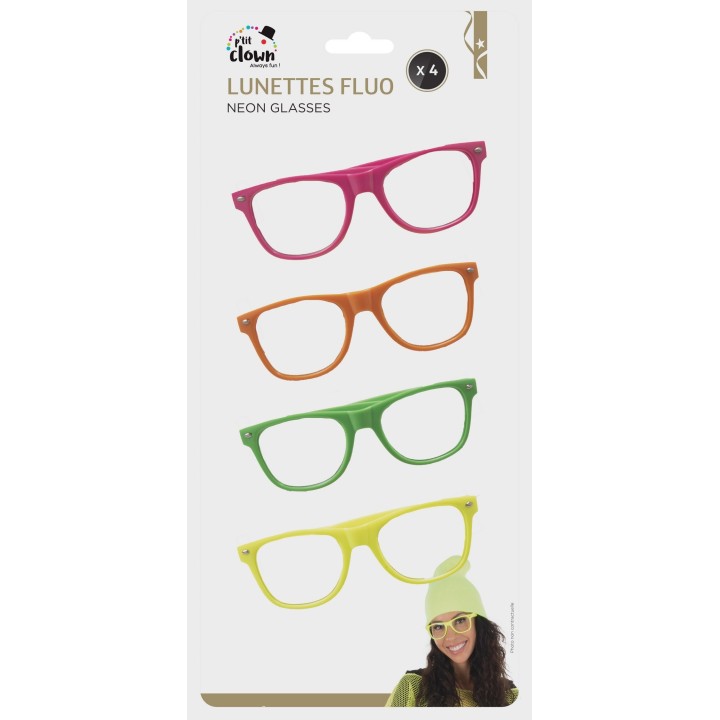 Lunettes fluo x4 - Accessoires