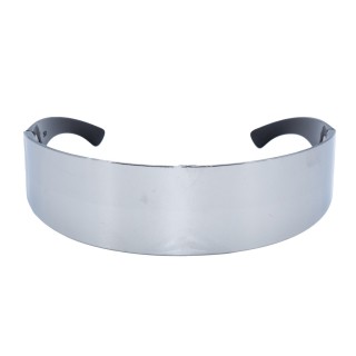 Lunettes futuriste argent - Accessoires