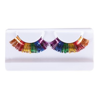 Faux cils multicolores - Accessoires
