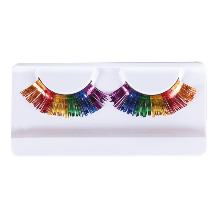 Faux cils multicolores - Accessoires