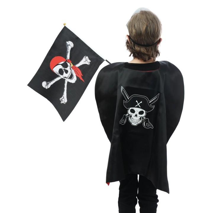 Set enfant pirate cape et masque - Accessoires déguisement