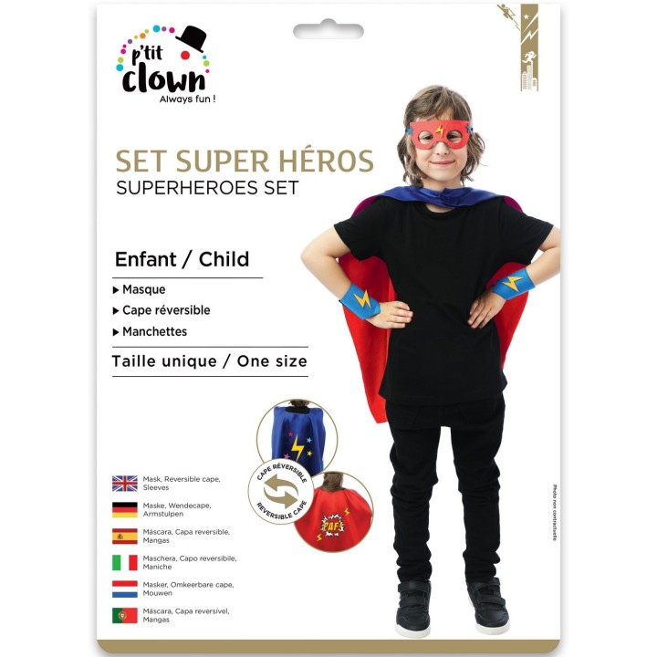 Set enfant super-héros - Accessoires déguisement