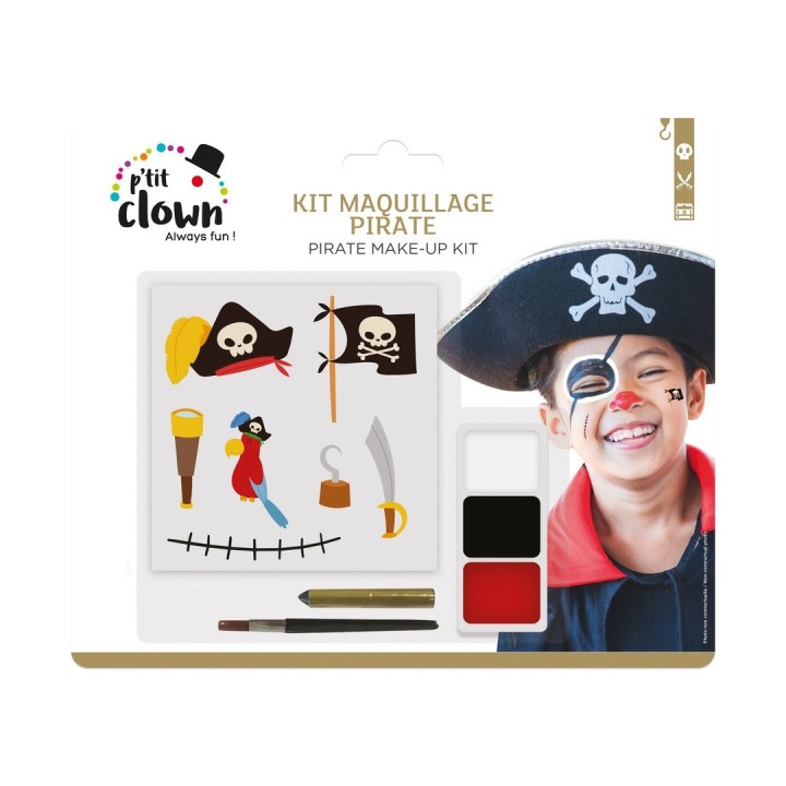 Kit maquillage enfant pirate - Accessoires déguisement