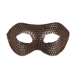 Loup à clou noir - Masque fête