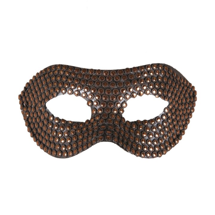 Loup à clou noir - Masque fête