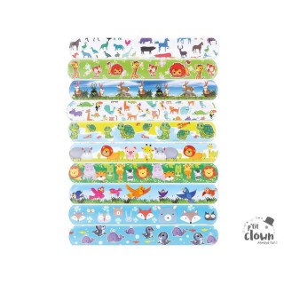 Jouet pinata bracelet animaux à claquer x6 - Jeux fête