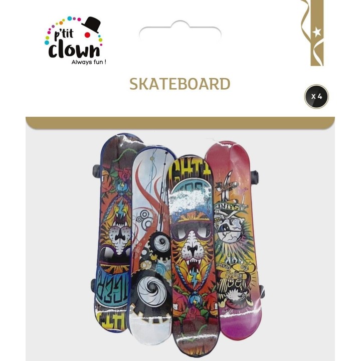 Jouet pinata skateboard x4 - Jeux fête