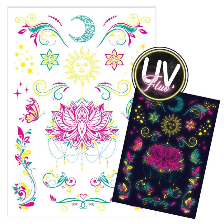 Tatouage UV - Accessoires fête