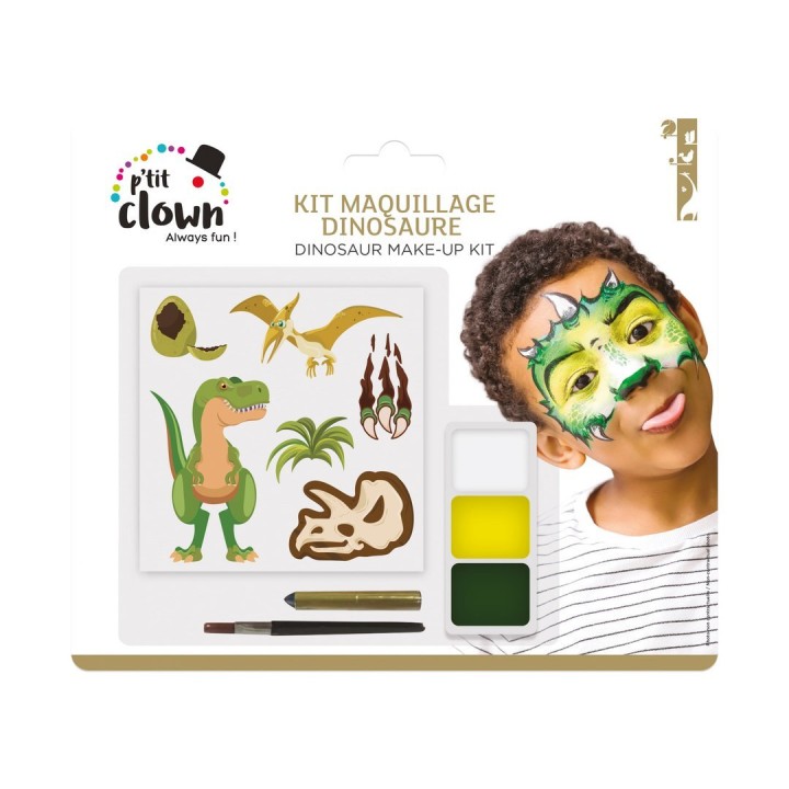 Kit maquillage enfant dinosaure - Accessoires déguisement