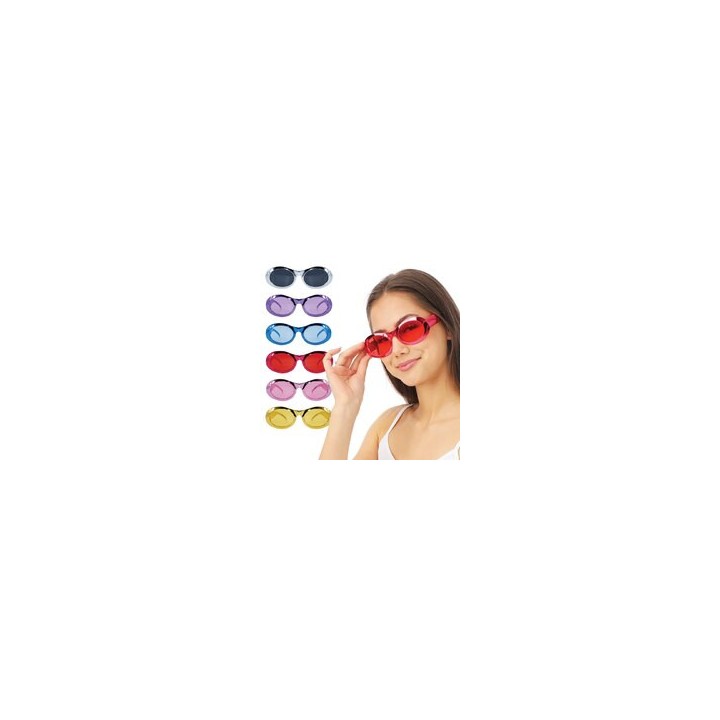 Lunettes rondes disco - Accessoire fête