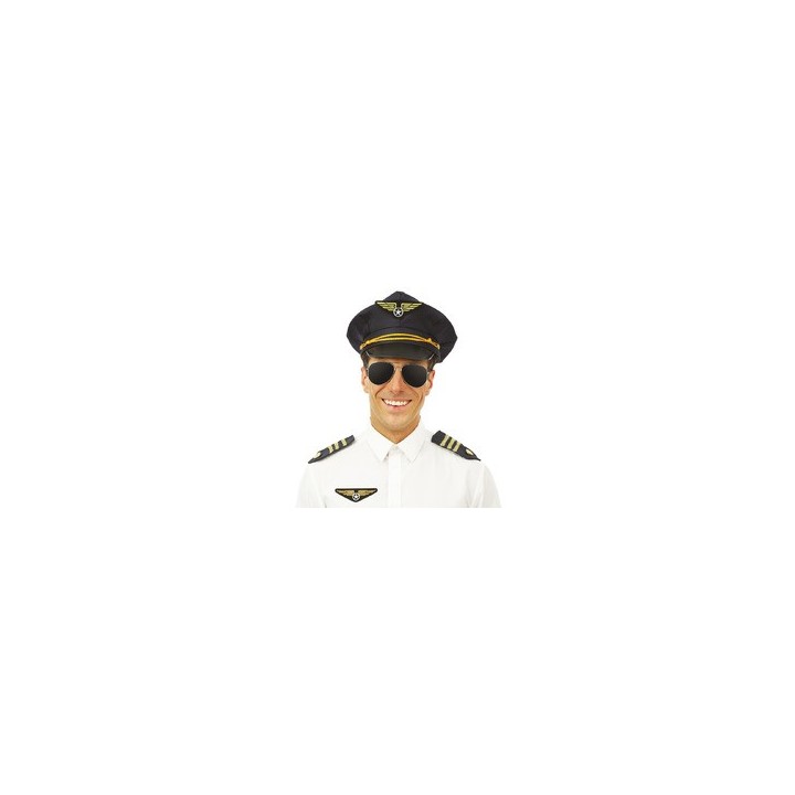 Lunettes métal aviateur - Accessoire fête