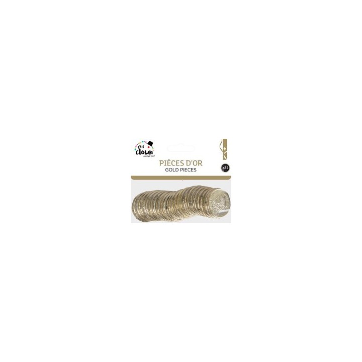 Sachet de pièces d’or - Accessoire pirate