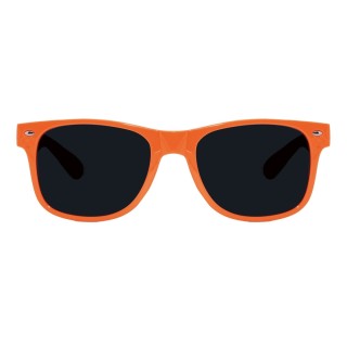 Lunettes plastique style Rayban orange - Accessoire fête