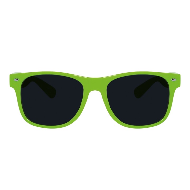 Lunettes plastique style Rayban verte - Accessoire fête