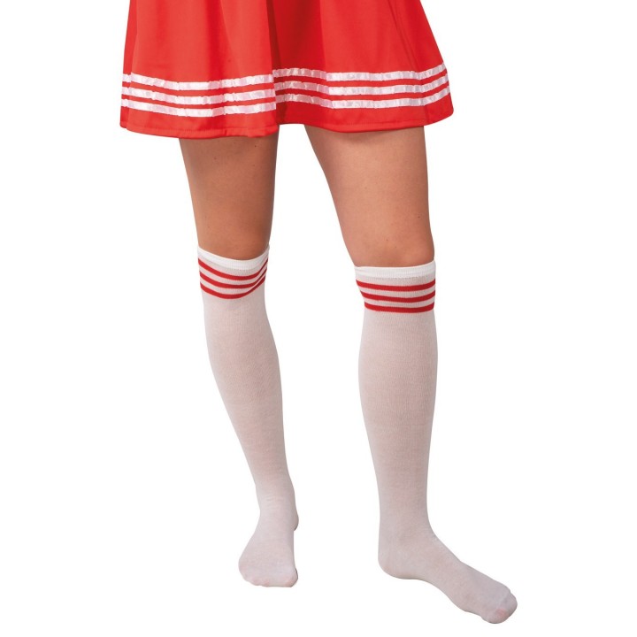 Chaussettes pompom girl - Accessoire déguisement