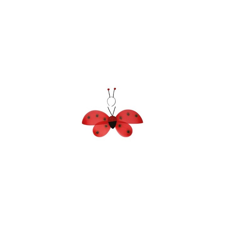 Ailes coccinelle - Accessoire déguisement