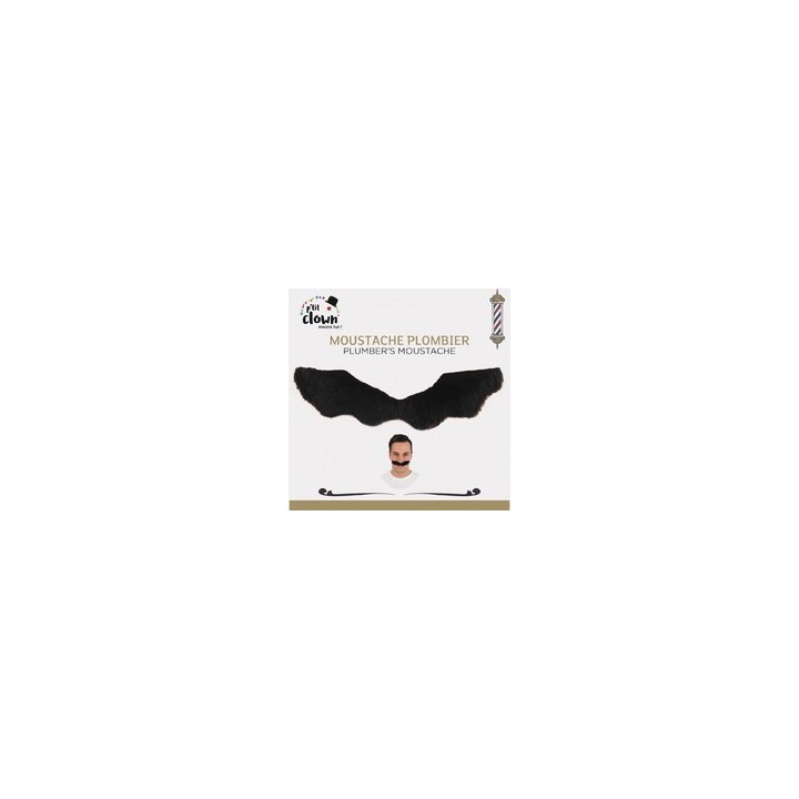 Moustache de plombier - Accessoire déguisement