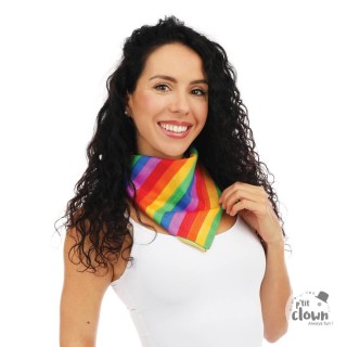 Bandana arc-en-ciel - Accessoire fête