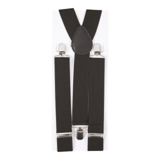 Bretelles noires - Accessoire déguisement