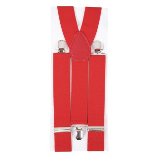 Bretelles rouges - Accessoire déguisement