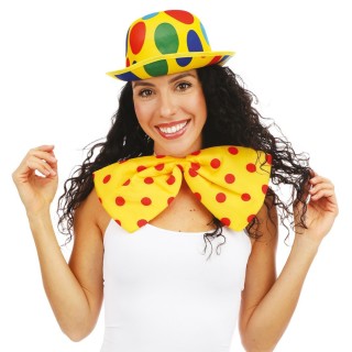 Nœud papillon de clown géant - Accessoire déguisement